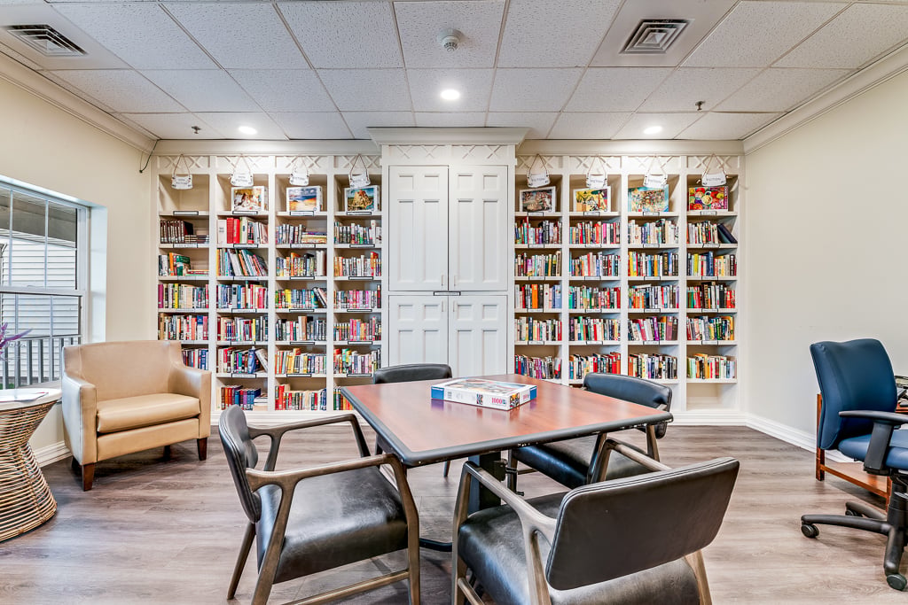 library closer up